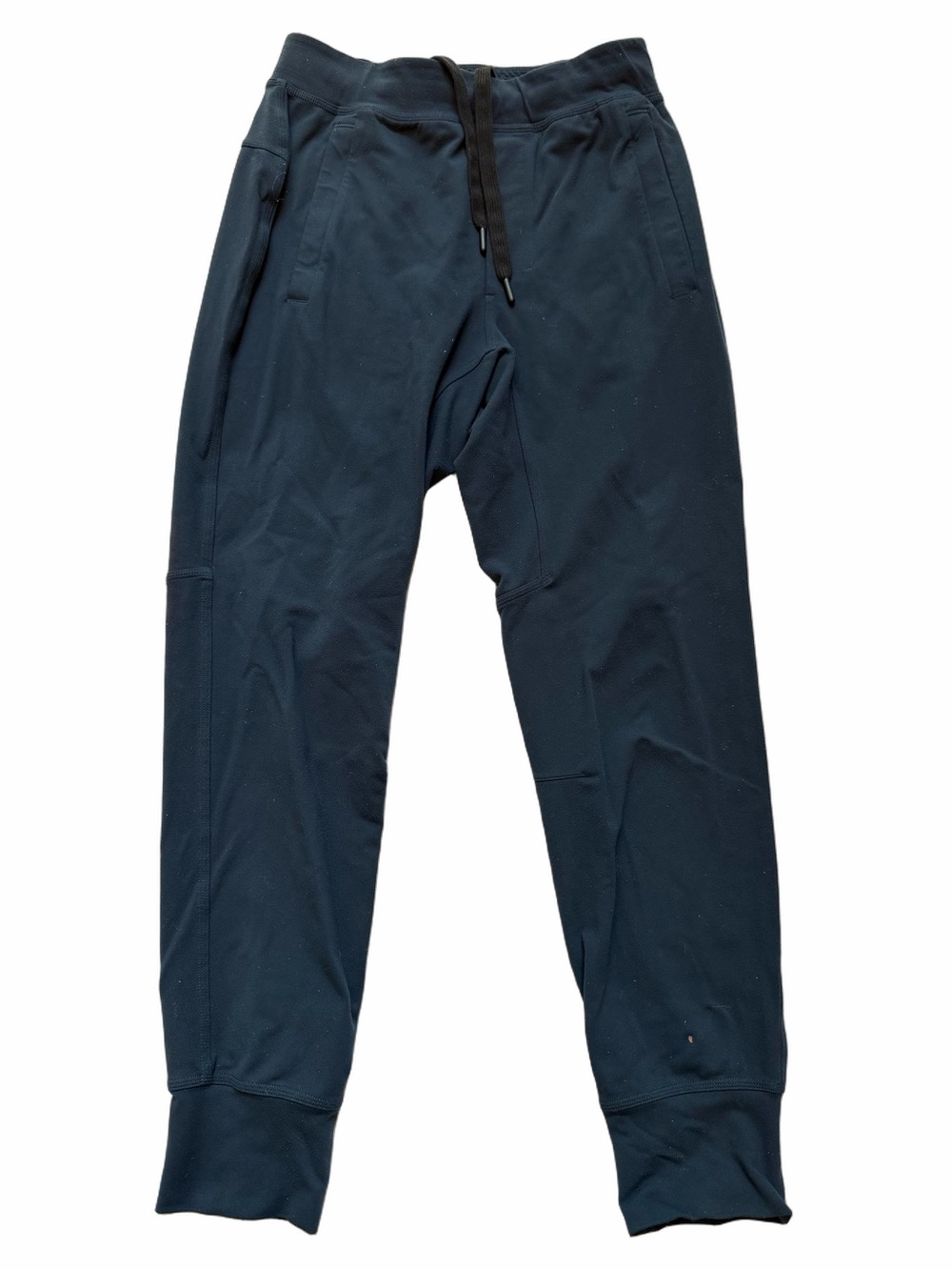 Lululemon Men Medium Navy Blue Jogging Pants Athletic Activewear Cozy Comfy